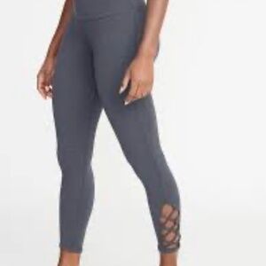 Old Navy, Active, Go Dri, Gray high raise legging, Size 1X